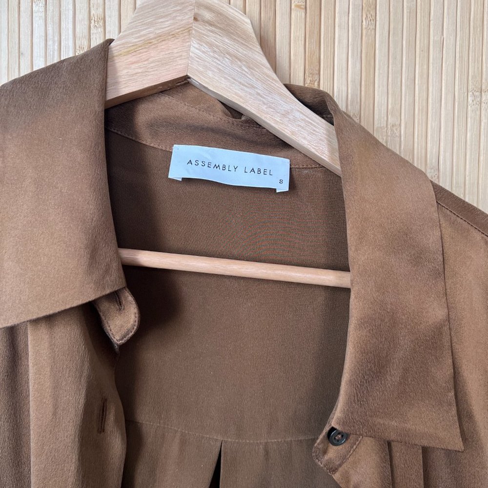 Assembly Label Silk Blouse - Picture 4 of 4